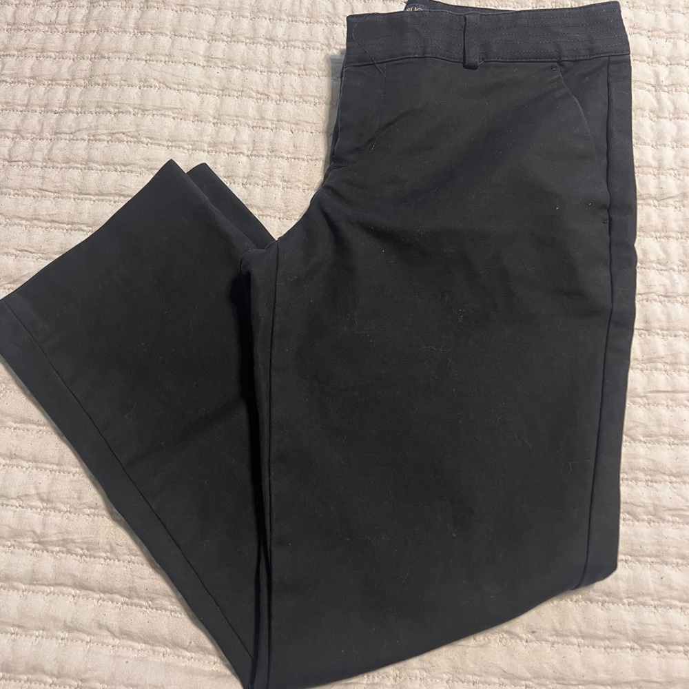 Banana Republic Black Ankle Cropped Pants